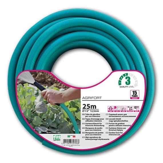Профессиональный поливочный шланг AGRIFORT Ø5/8″ (15мм)