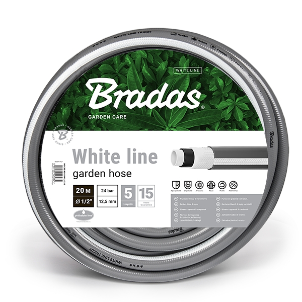 Профессиональный поливочный шланг WHITE LINE Ø3/4″ (19мм)